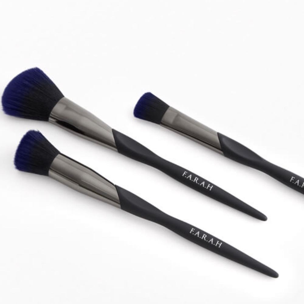 F.A.R.A.H BRUSHES Midnight Pro Trio Brush Set